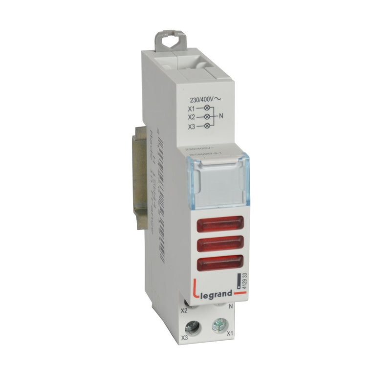 Legrand - Leuchtmelder Reiheneinbau Meldeleuchte Legrand 412933 LED, rt