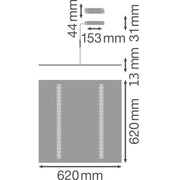 Ledvance - Decken-/Wandleuchte LED-Panel M625 PLINDV62533/4000DALI 4000K DALI
