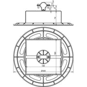 DEHN - Dachleitungshalter für Blitzschutz Dachleitungshalter DLH ZS 27 V2A#253333 BES180 GP300 K