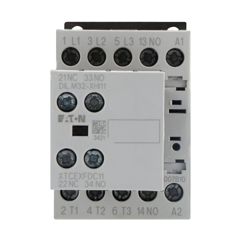 Eaton - Leistungsschütz zum Schalten von Wechselstrom Leistungsschütz DILM7-21(230V50HZ) 1S 3kW/400V,AC