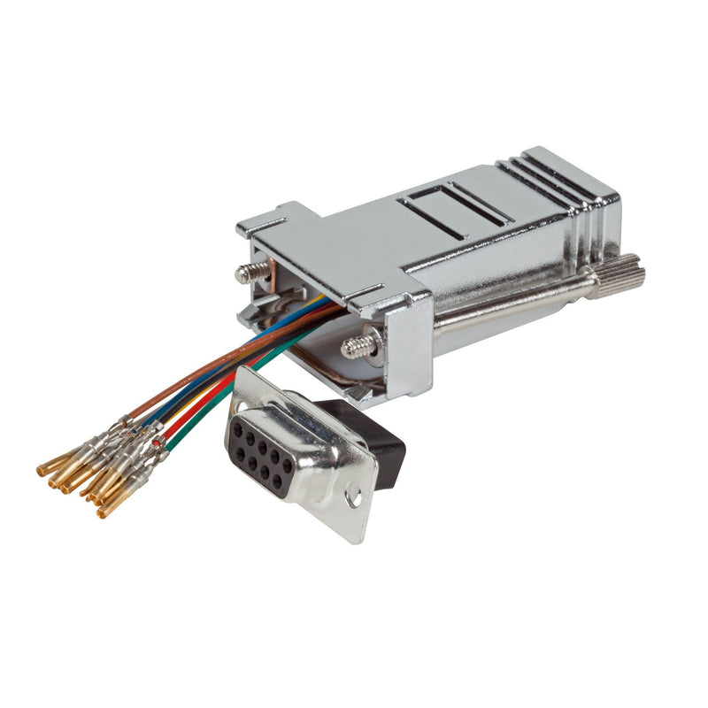 EFB-Elektronik - Modulare Kupplung Modular-Adapter geschirmt ETM23067 DB09 Buchse/RJ45