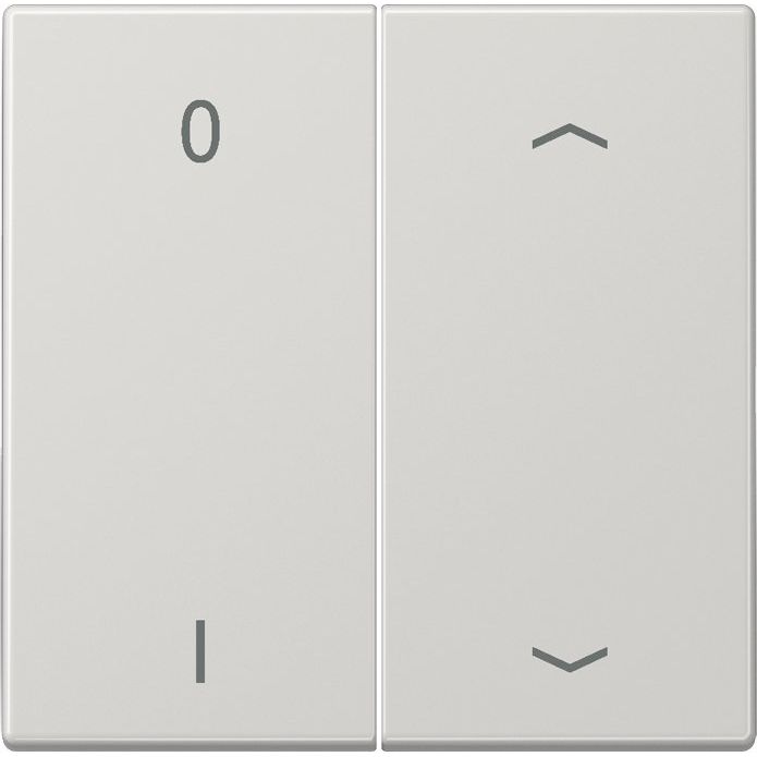 Jung - Sender/Fernbedienung für Installationsschalterprogramme Funk-Wandsender lgr ENO LS 995 P01 LG 4-kanalig Symbole