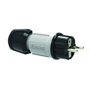 Bals Elektrotech - Schutzkontaktstecker Schutzkontakt-Stecker 7371 16A 250V IP44, grau − 20 Stück