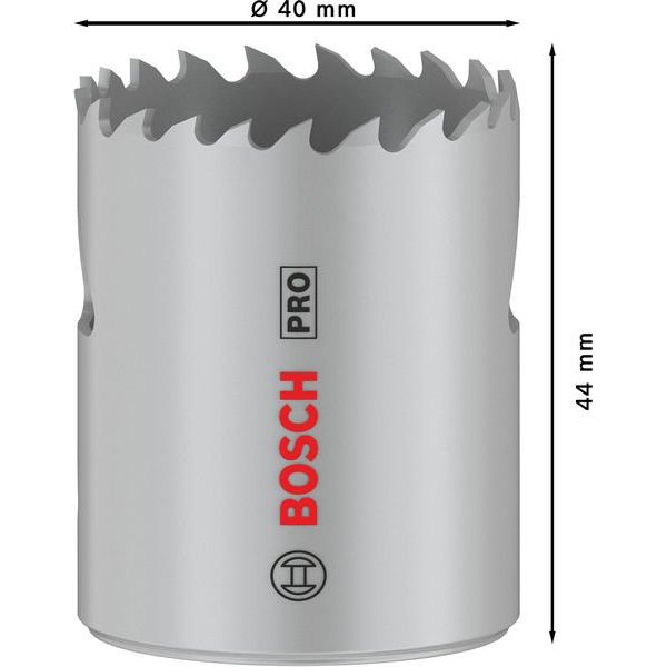Bosch - Lochsäge PRO Multi Material 2608901507 Lochsäge 40 mm mit