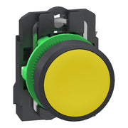 Schneider Electric - Drucktaster, Komplettgerät Drucktaster Ge XB5AA515 1S 22Mm Push In