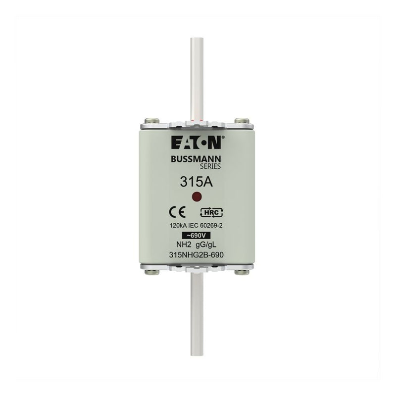Eaton - Messersicherung Sicherungseinsatz Nieders. 315NHG2B-690 315A AC 690V 120kA − 3 Stück