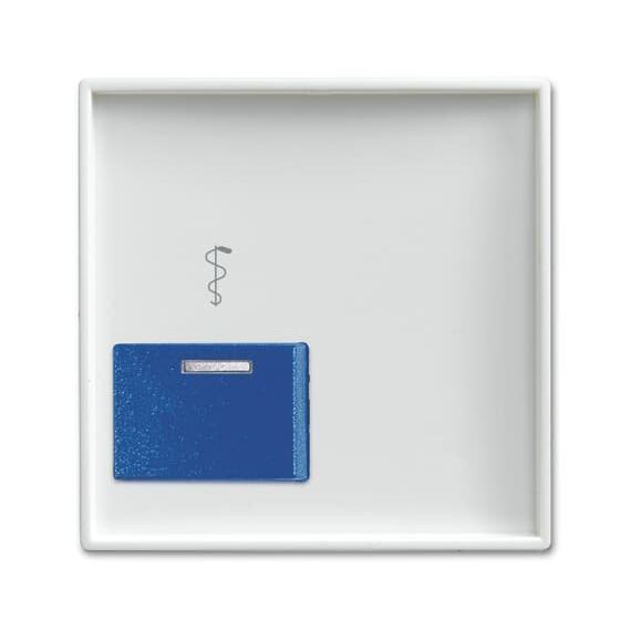 Busch-Jaeger - Zentralelement Klinikinstallation Zentralscheibe alpinws 2548-022 AR-914 Licht-Ton-Rufsysteme  − 1 Stück
