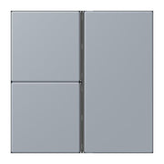Jung - Abdeckung/Bedienelement für Installationsschalterprogramme Tastensatz 3fach LC 403 TSA 257 gris clair 59