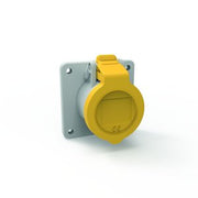 Bals Elektrotech - CEE-Anbausteckdose (IEC 60309) Anbausteckdose gerade 136851 16A 3p 110V 4h IP54 − 10 Stück