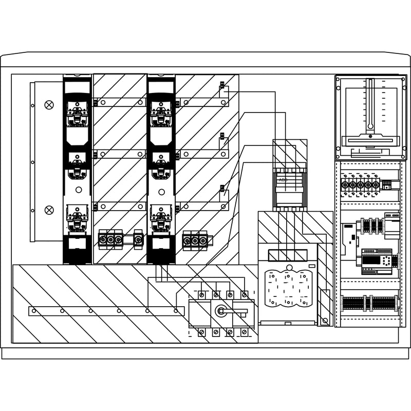 Elsta Mosdorfer - Zähler-Komplettschrank Wandlerschrank Freiluft WSP830S.N5.T1S131 WS-PV-ACS A850-3