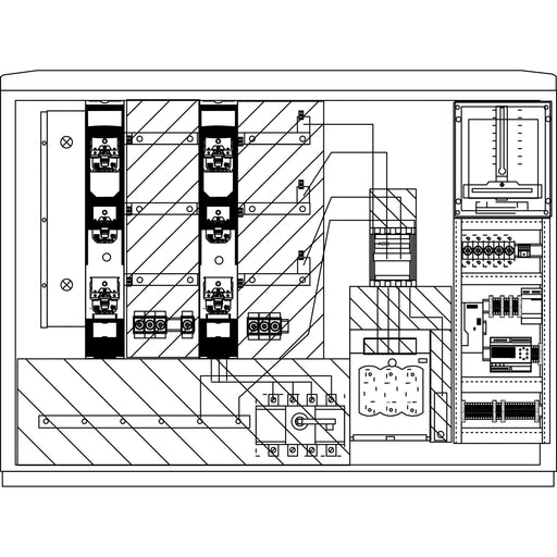 Elsta Mosdorfer - Zähler-Komplettschrank Wandlerschrank Freiluft WSP830S.N5.T1S131 WS-PV-ACS A850-3