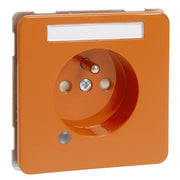 Peha - Schalter-/Steckdosenkombination Export-Steckdose orange B80.6571.33LED/4NASI 10/16A 250V 2-pol