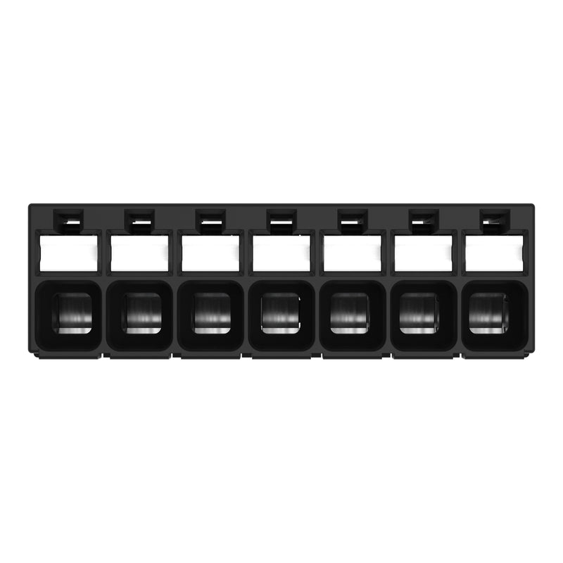 WAGO - Leiterplattenklemme THR-Leiterplattenklemme 2086-1107/300-000 Drücker,1,5mm²,sw − 132 Stück