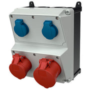 Mennekes - CEE-Steckdosen-Kombination (IEC 60309) Steckdosen-Kombination 920025 AMAXX