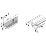 Hera - Mechanisches Zubehör/Ersatzteile für Leuchten LED-Einfräsprofil 5er-Set 61500033861
