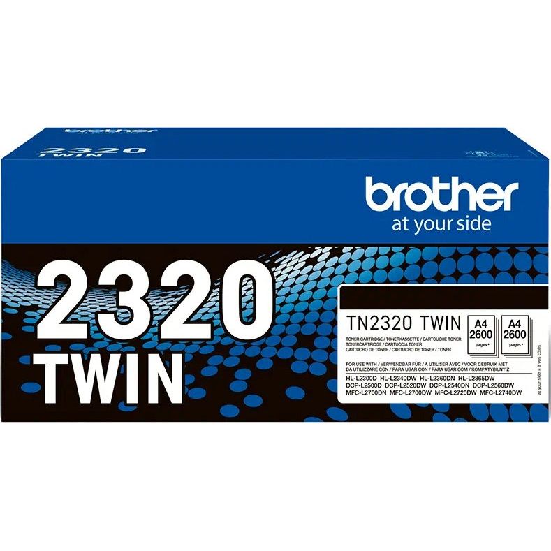Brother - Verbrauchsmaterial für Telefax/Drucker/MFC Toner TN-2320TWIN TWIN Pack 2xTN-2320