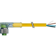 Murrelektronik - Konfektioniertes Sensor-Aktor-Kabel M12 Bu. gew. mit LED 7000-12421-0340500 4x0,34 gelb 5m