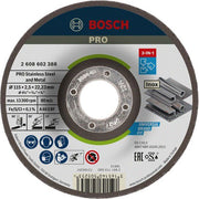 Bosch - Trenn-/Schleifscheibe PRO Stainless Steel and 2608602388 Metal Gebundene