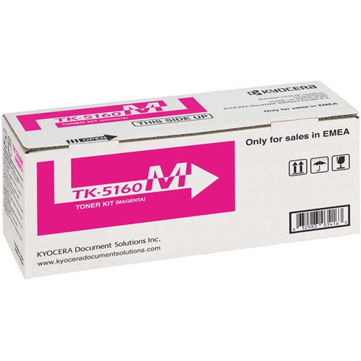 Kyocera - Verbrauchsmaterial für Telefax/Drucker/MFC Lasertoner TK-5160M ma 12.000Seiten,magenta