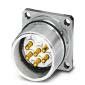 Phoenix Contact - Rundsteckverbinder, feldkonfektionierbar (Industriesteckverbinder) Gerätesteckverbinder CA-09P1N8A2S00 Vorderwand