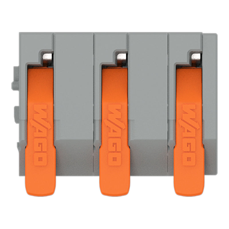 WAGO - Leiterplattenklemme 2601-1303 1,5mm²,gr − 100 Stück