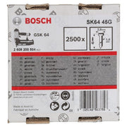 Bosch - Nagel für Nagelgerät Senkkopf-Stift SK64 45G, 2608200504 1,6 mm 45 mm