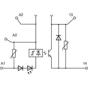 Weidmüller - Optokoppler Solid-State-Relais MOS24VDC/12300VDC1A 12-300VDC