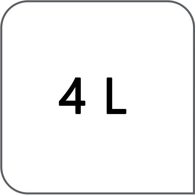 Emsa - Zubehör/Ersatzteile für Kleingeräte Falt-Salatschleuder BASIC trans/gn 4L