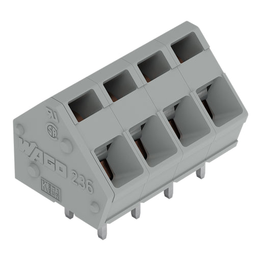 WAGO - Leiterplattenklemme 236-408/334-023 2,5mm² − 25 Stück