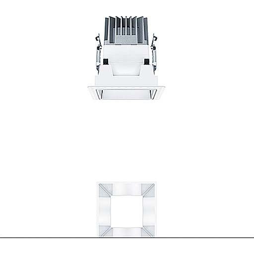 Zumtobel Group - Downlight/Strahler/Flutlicht LED - Einbauleuchte P - INF Q #60817933 4000K