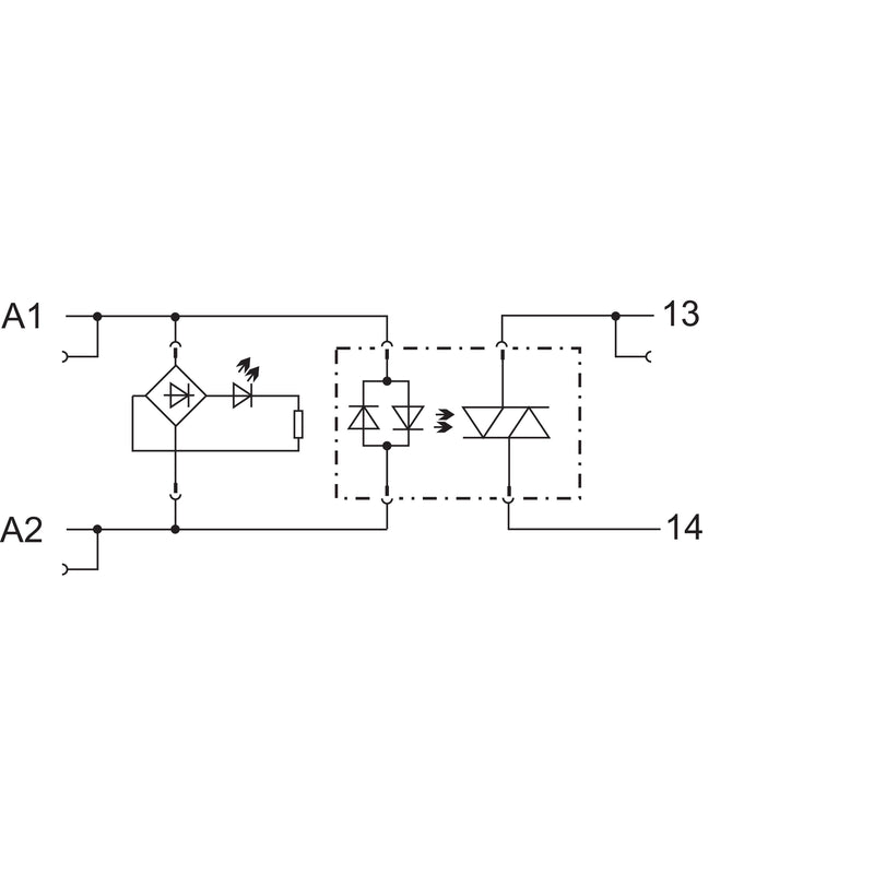 WAGO - Optokoppler SolidStateRelais-Modul 788-721 24VACDC/230VAC 4,0A