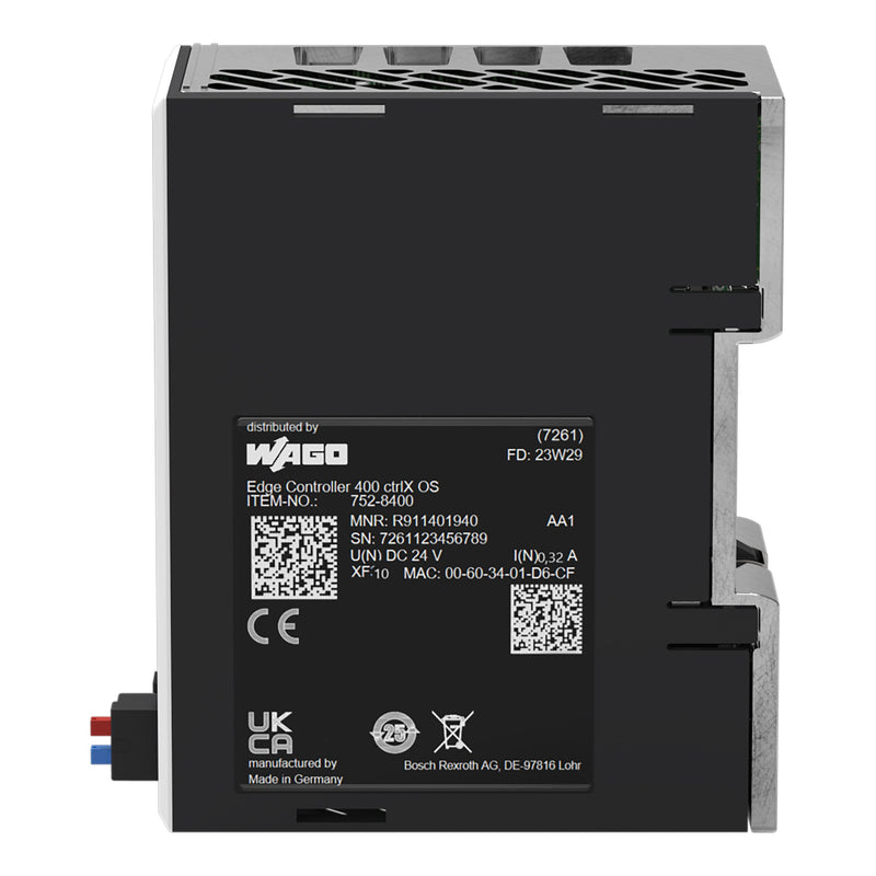 WAGO - Industrie-PC Edge Controller 400 752-8400 3xETHERNET,ctrlX OS − 1 Stück