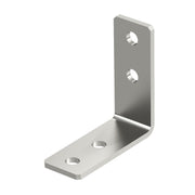 OBO Bettermann - Befestigungselement für Stiel/Profilschiene Verbindungswinkel GMS 4 VW 90 A2 104x104x40x4mm − 10 Stück