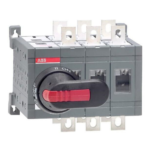 ABB Stotz S&J - Lasttrennschalter Lastumschalter OT160E03CP 0A m. Griff u. Welle