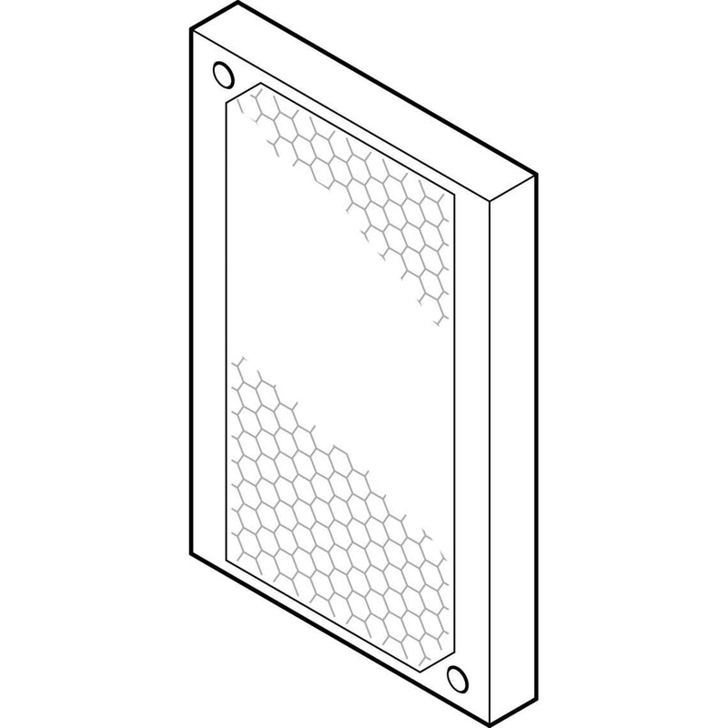 Di-soric - Reflektor für Lichtschranke Reflektor R 51X94/500° LED, 51 x 94mm