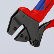 Knipex - Presswerkzeug Kabelschuhe/Verbinder, Aderendhülsen, Schirmanschluss Crimp-Systemzange 97 43 200 200mm