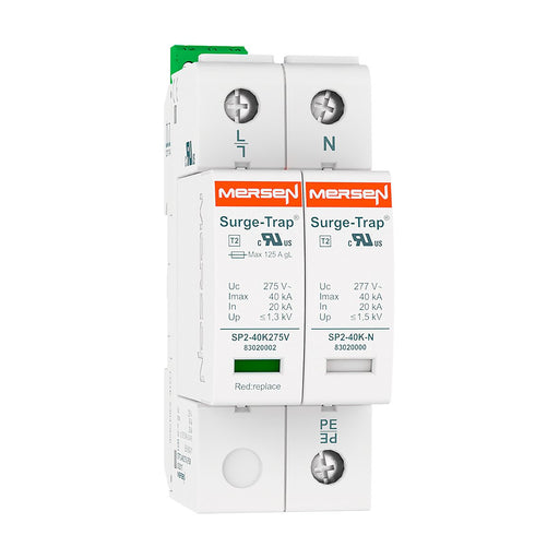 Mersen - Überspannungsableiter für Energietechnik/Stromversorgung Überspannungsableiter STPT2-40K275V-2PGM Typ 2,2-polig 40kA
