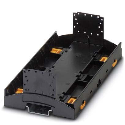 Phoenix Contact - Elektronik-Leergehäuse Gehäuseunterteil BC 161,6 UT HBUS BK B161,6mm, H62,2mm − 10 Stück