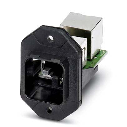 Phoenix Contact - Befestigungselement für Industriesteckverbinder Anbaurahmen VS-PPC-F1-R #1404760 RJ45 IP67 Push-Pull