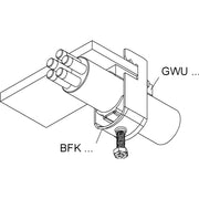 Niedax - Bügelschelle BFK 18/2 − 100 Stück