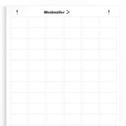 Weidmüller - Kennzeichnungsmaterial Gerätemarkierer LM MT300 30X20 WS − 10 Stück