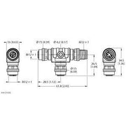 Turck - Zubehör/Ersatzteile für Steuerungen Zweifachverteiler RSCS-2RKCS48