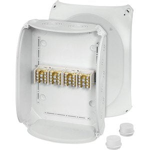 Hensel - Dose, Gehäuse für Montage auf der Wand/Decke Kabelabzweigkasten DK 3534 S 25/35qmm 3phasig − 1 Stück by Hensel
