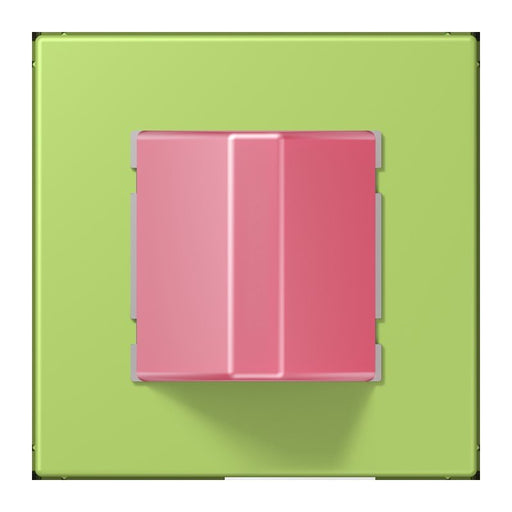 Jung - Behindertenelement für Installationsschalterprogramme Notrufsystem Rufmodul NRS LC 0834 RM 221 vert clair