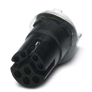 Phoenix Contact - Rundsteckverbinder, feldkonfektionierbar (Industriesteckverbinder) Einbaubuchse SACC-CI-M12F#1413445 − 100 Stück