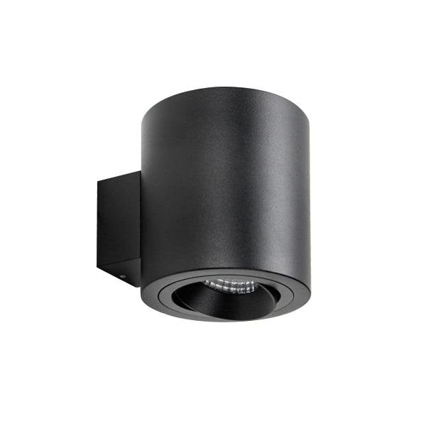 Brumberg Leuchten - Decken-/Wandleuchte Wand-Anbaumodul rund 45208180 schwarz