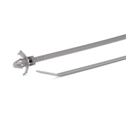 HellermannTyton - Kabelbinder Befestigungsbinder 150-48397(1000) 228x4,6 grau − 1000 Stück
