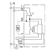 Eberle Controls - Raumthermostat/Uhrenthermostat Fussbodenregler FRe F2A-50 UP AC230V 16A