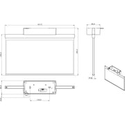 RP-Technik - Hinweisleuchte Sicherheitsleuchte GABD408SC EB 8h