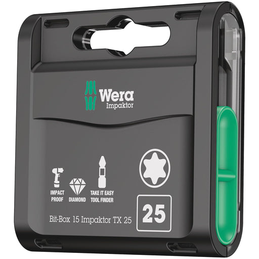 Wera - Bit-Set Bit-Box Impaktor 05057775001 15xTX 25x25